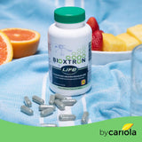 Bioxtron Life AFA, envase con 90 cápsulas para mes.
