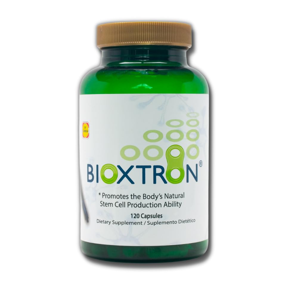 Bioxtron Natural AFA Spirulina: botella frontal para energía sostenida