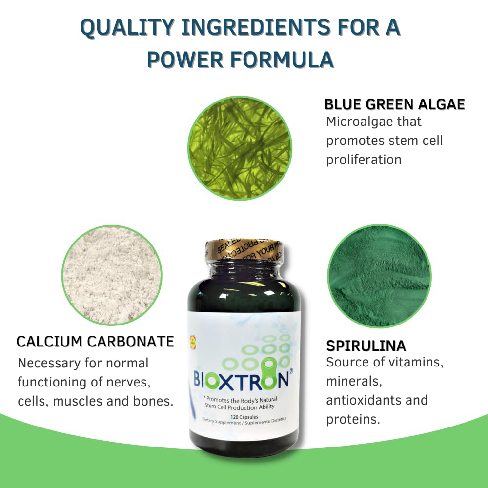 Espirulina en polvo de Bioxtron, fuente natural de nutrientes