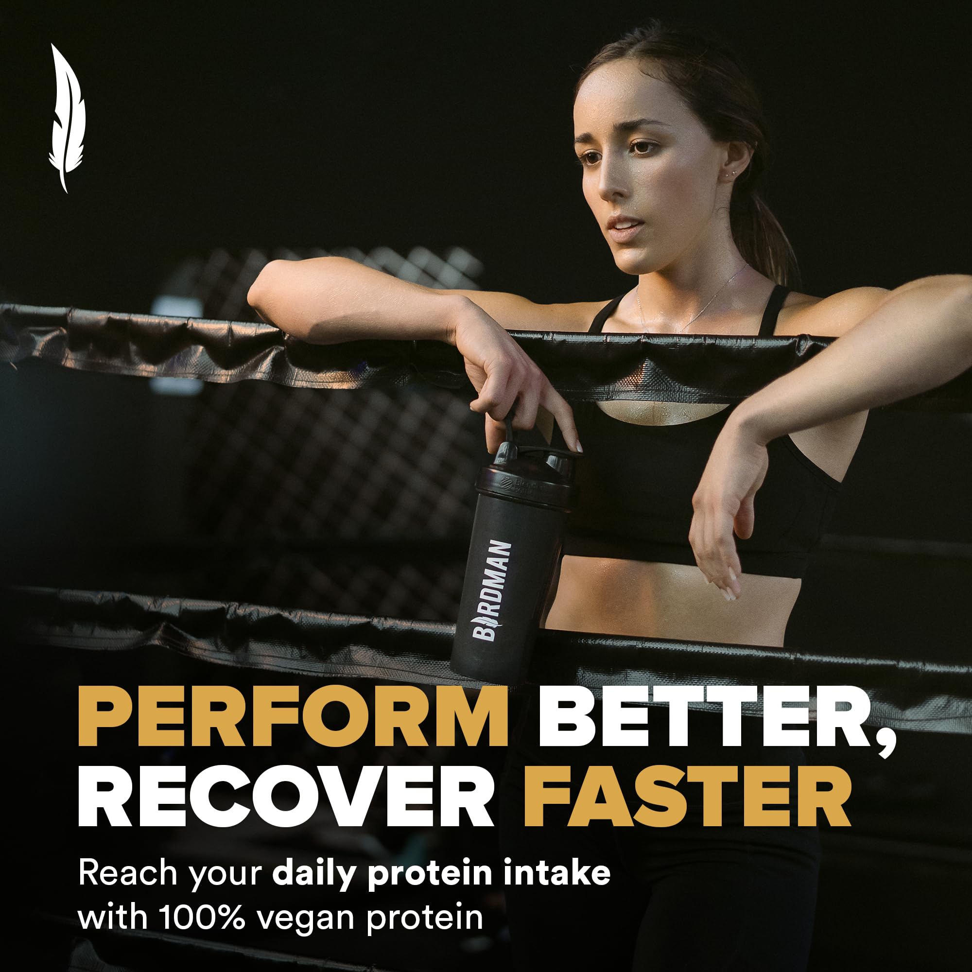 Falcon Performance como pre-entrenamiento, sabor vainilla, energía para entrenos.