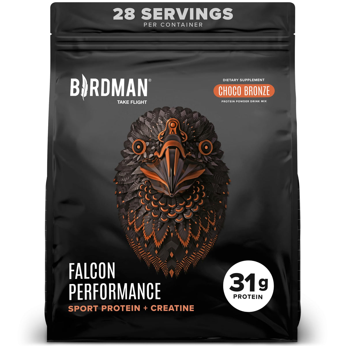 Birdman Falcon Performance proteina vegetal chocolate para energía sostenida durante entrenamientos