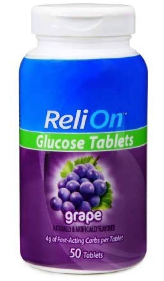 BIRDSTYLER ReliOn tabletas glucosa sabor Naranja, sabor refrescante para el día.