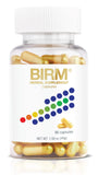 BIRM botella de suplemento herbal preventivo, para apoyar el bienestar diario.