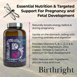 Birthright Bloom hierbas tradicionales, complemento herbal para la rutina diaria.