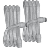 Manguera CPAP BISTRAS de 6 pies en gris para libertad de movimiento.