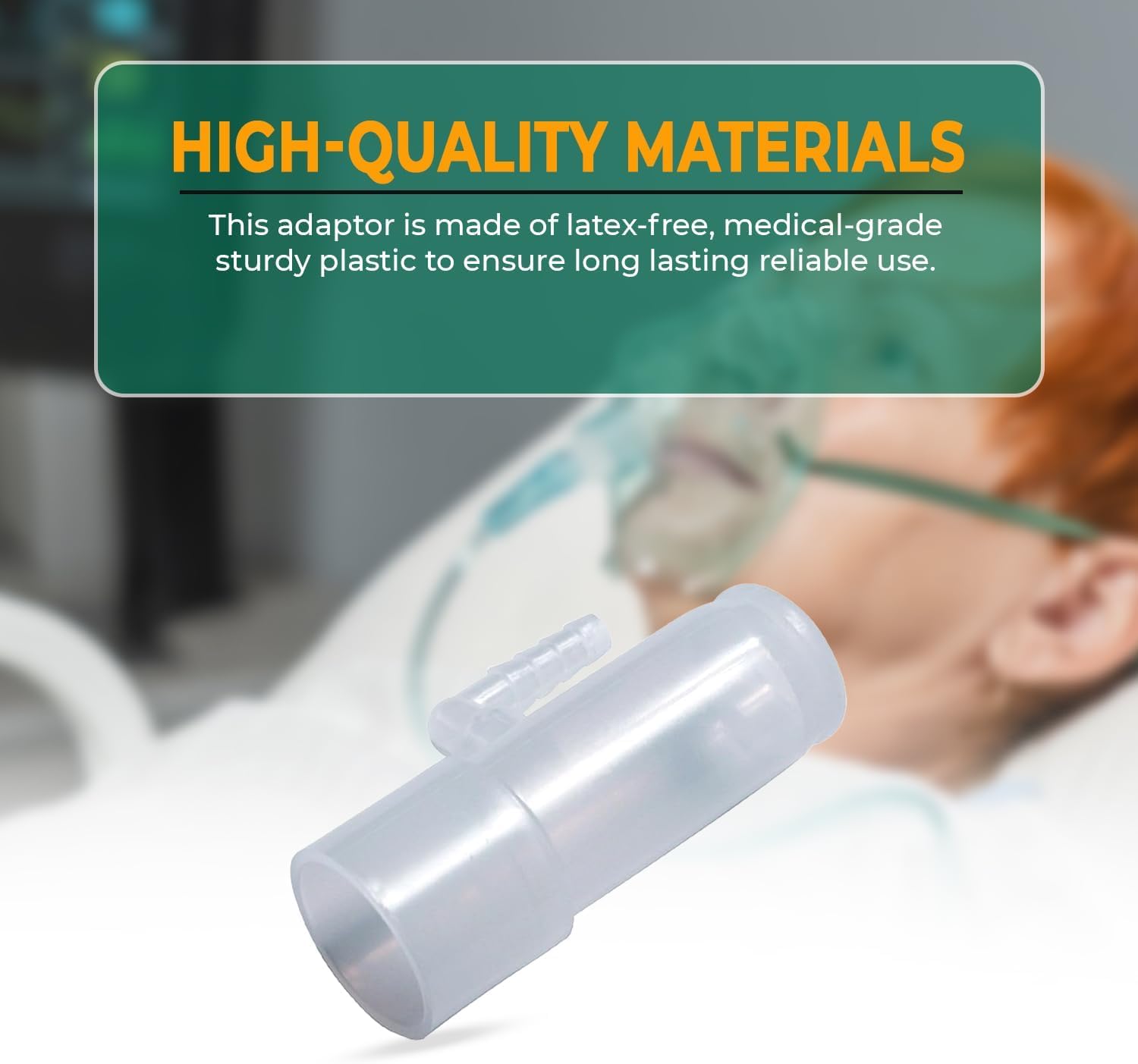 Diseño universal Bistras, compatible con múltiples dispositivos respiratorios y configuraciones.