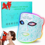 Biufish máscara con 8 colores para tratamiento facial en casa.