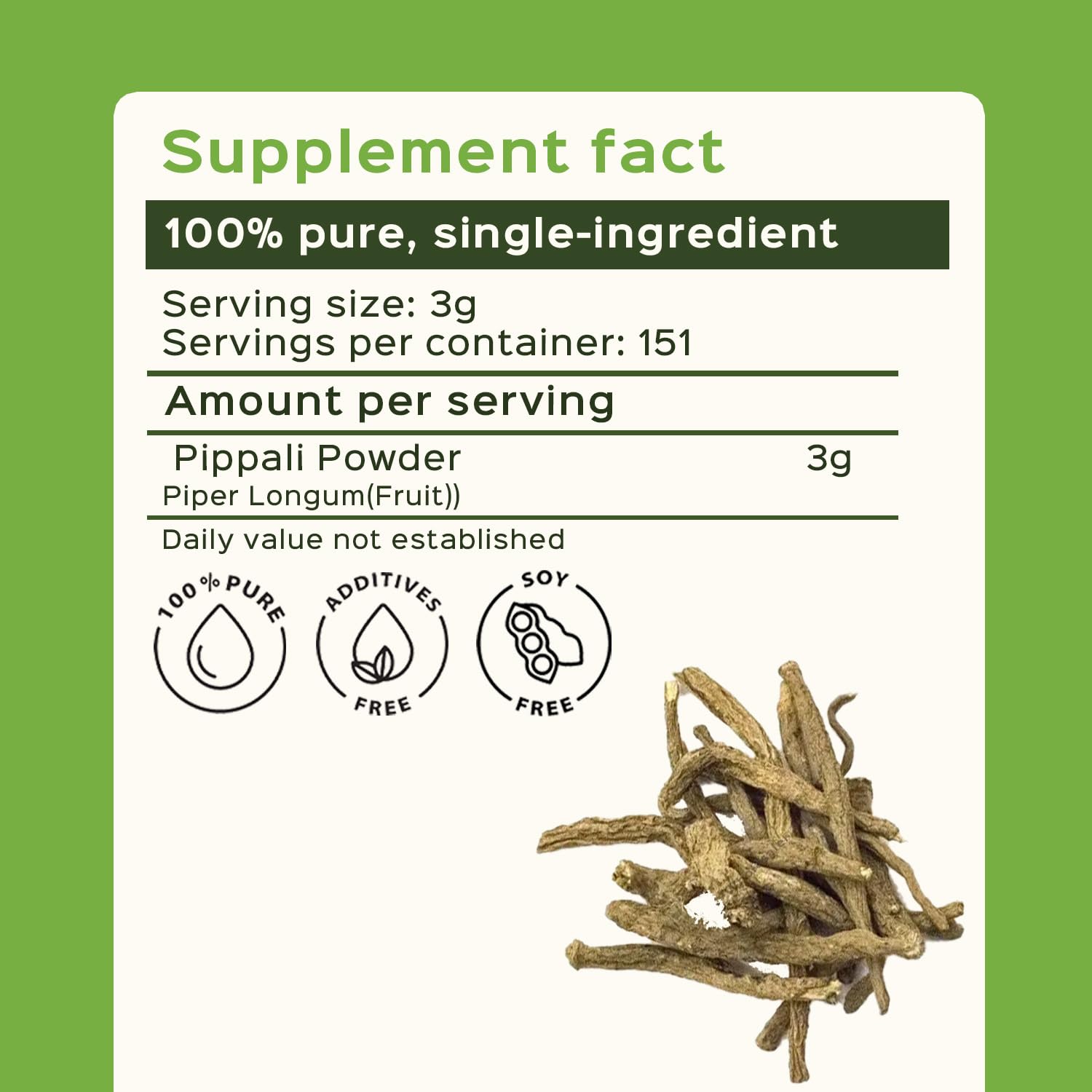 Pippali de bixa BOTANICAL ideal para carnes y marinados