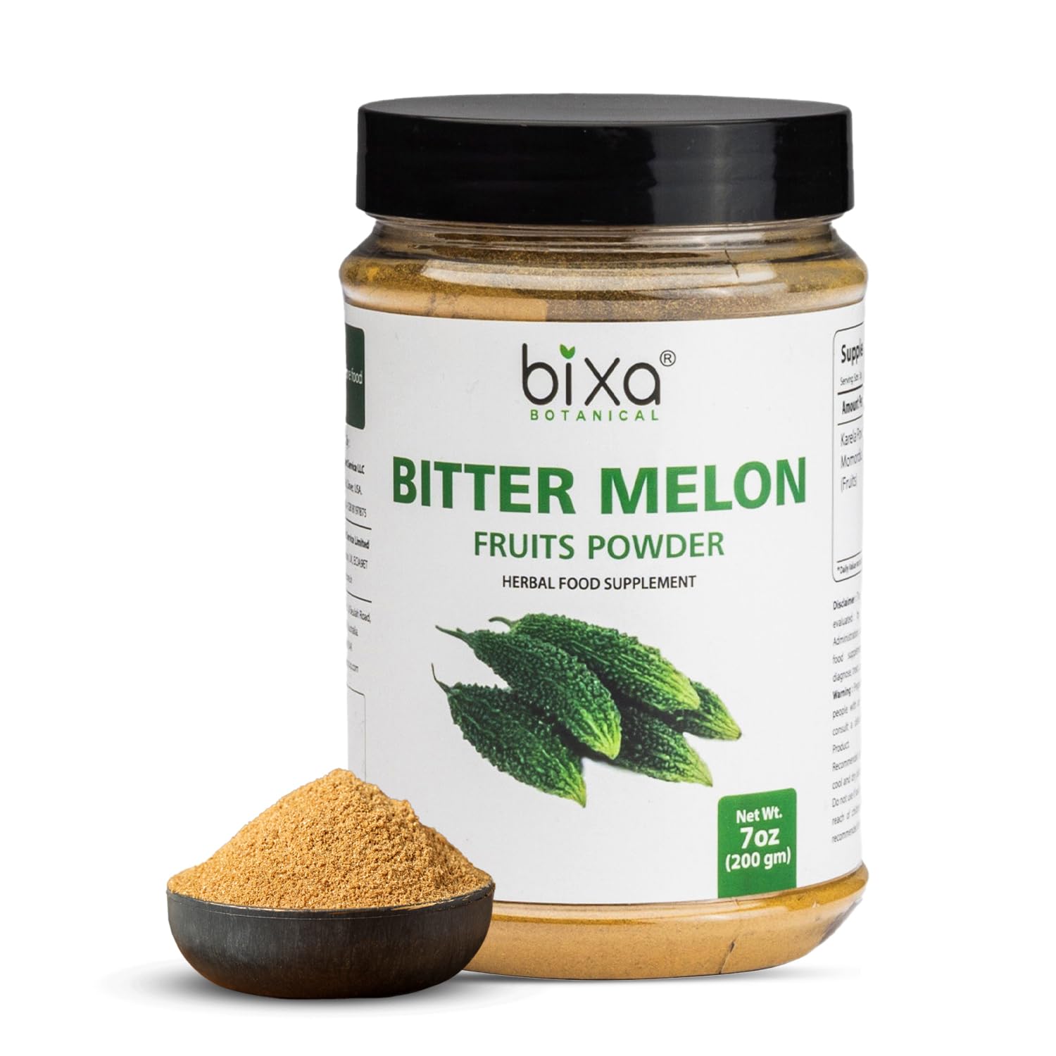bixa BOTANICAL Polvo Karela, textura fina para batidos