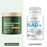 BIYODE NAD: bote de 80 cápsulas para enfoque sostenido.