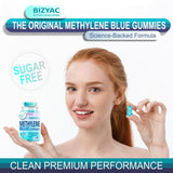 Bizyac gomitas metileno azul 7mg – rótulo legible con información nutricional.