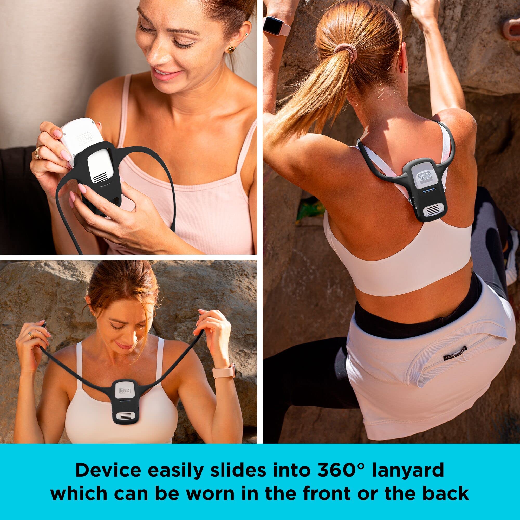 BLACK+DECKER Comfortpak es ideal para oficina y escritorio.