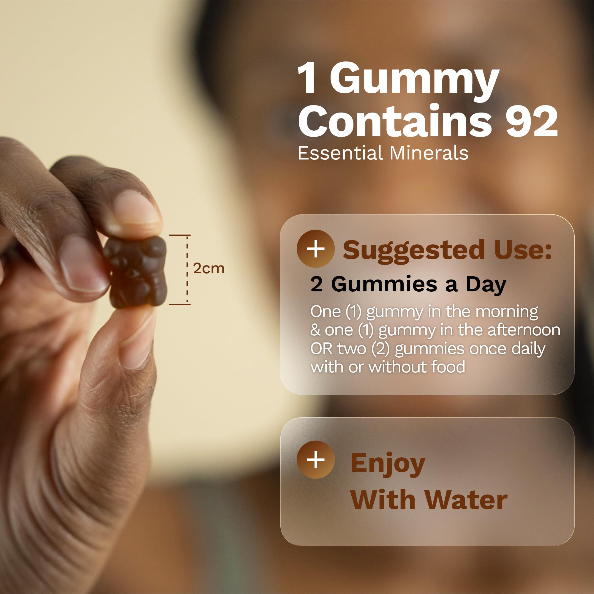 Gominolas Black Girl Vitamins Sea Moss, snack nutritivo para energia sostenida.