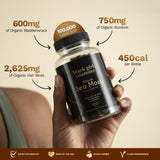 Black Girl Vitamins: ingredientes Bladderwrack y Burdock para nutrientes.
