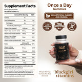 Black Girl Vitamins ingredientes clave: vitaminas y minerales para nutrición diaria
