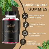 Black Girl Vitamins sin gelatina, aptas para diversas dietas, sabor maracuyá.