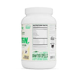 Black Magic Proteína vegetal, cuchara medidora para facilitar tomas después del entrenamiento.