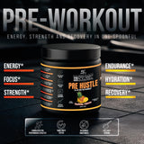 BLACKLABEL PRE Hustle V3 cafeína para mayor enfoque previo al entrenamiento.
