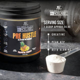 BLACKLABEL PRE Hustle V3 mezcla fácil sin grumos durante el uso.