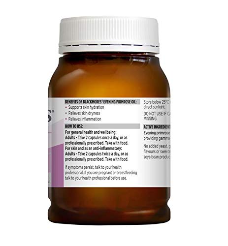 Blackmores primula cápsulas-empaque-botella: envase práctico para consumo diario.