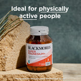 Blackmores Magnesio Adicional apoya salud cardiovascular y nerviosa.