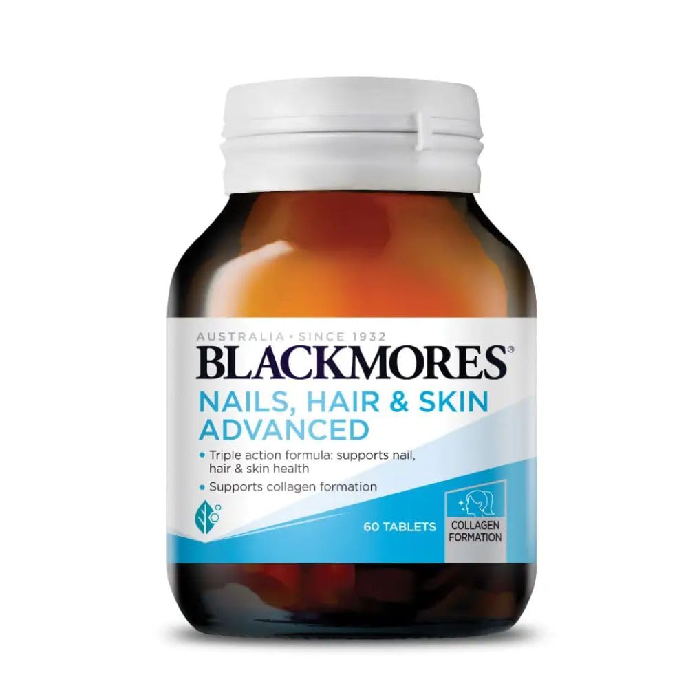 Blackmores tabletas uñas-cabello-piel en caja, fortalecen uñas y cabello