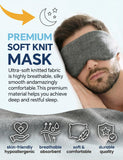 Blazeavian mascarilla modal suave sin presión brinda confort ocular al dormir.