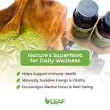 B'LEAF NATURE dosis de 1000 mg por porción para nutrición