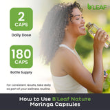 B'LEAF NATURE energía diaria sin cafeína para vitalidad