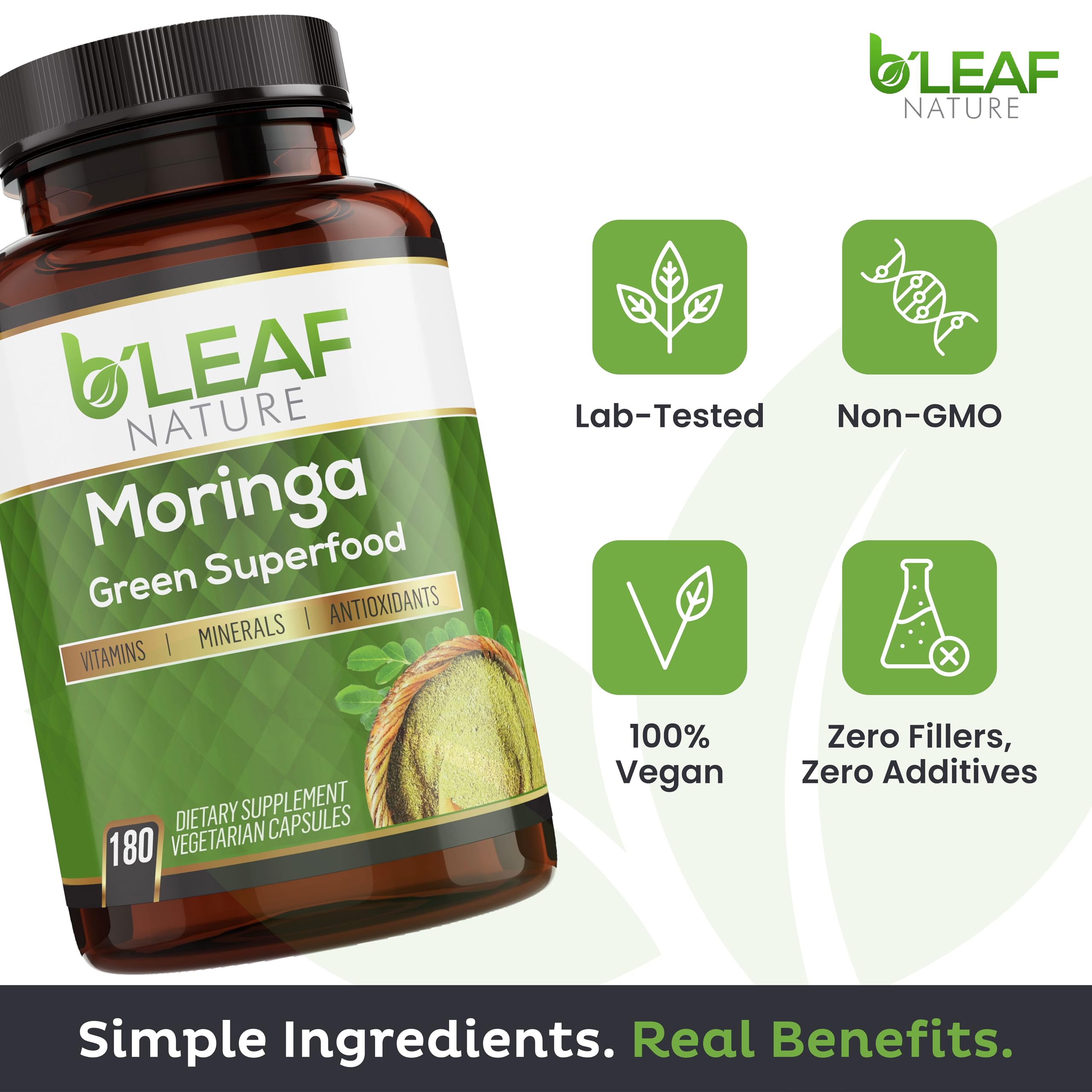 B'LEAF NATURE nutrientes basados en plantas para deficiencias nutricionales