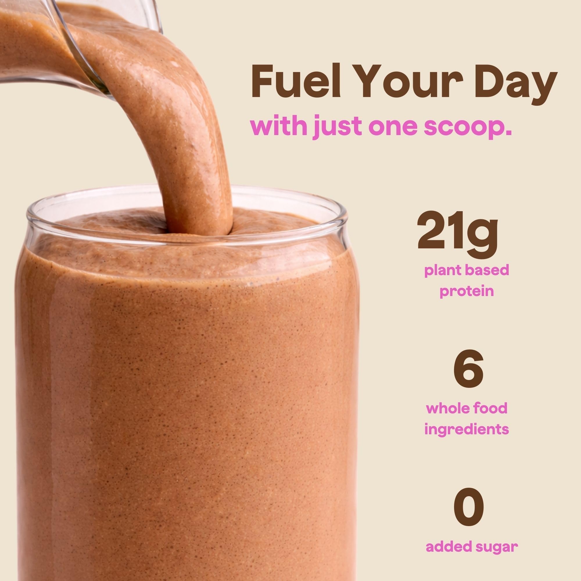 Ingredientes naturales de Bomb Plant Protein en envase