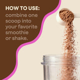 Preparación rápida de batido con Bomb Plant Protein