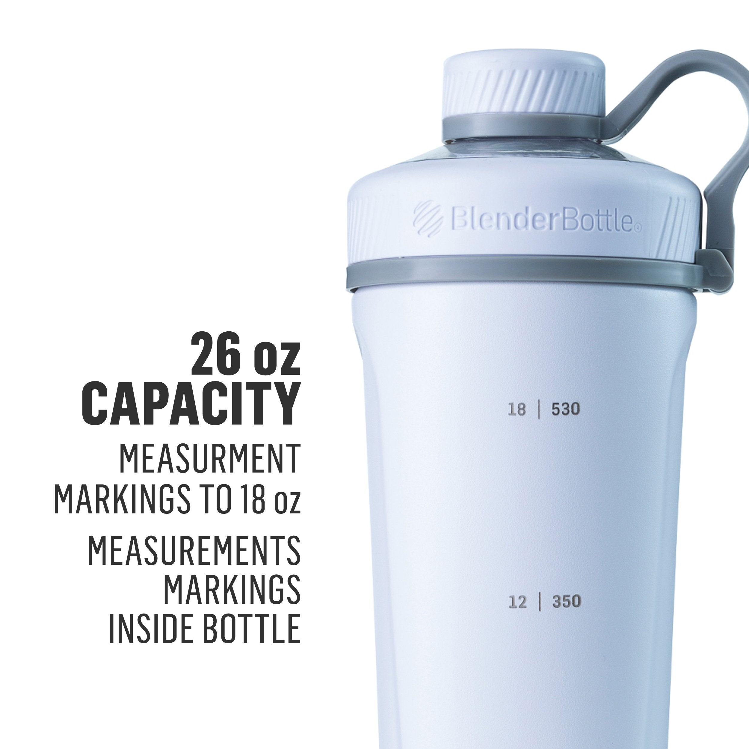 BlenderBottle Radian, doble pared aislada mantiene bebidas frías