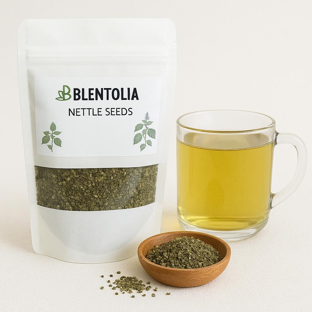 BLENTOLIA Semillas de Ortiga usadas en smoothies por su textura suave.
