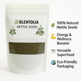 BLENTOLIA Semillas de Ortiga en tés para sabor terroso y nutritivo.