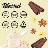 Batido de Blessed con sabor vainilla chai, sabor suave y natural.