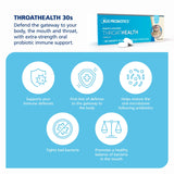 BLIS ThroatHealth tabletas masticables para comodidad diaria