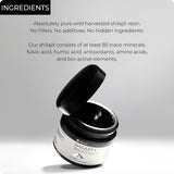 Dispositivo dosificador de Blisque Shilajit Resina para dosis precisas.