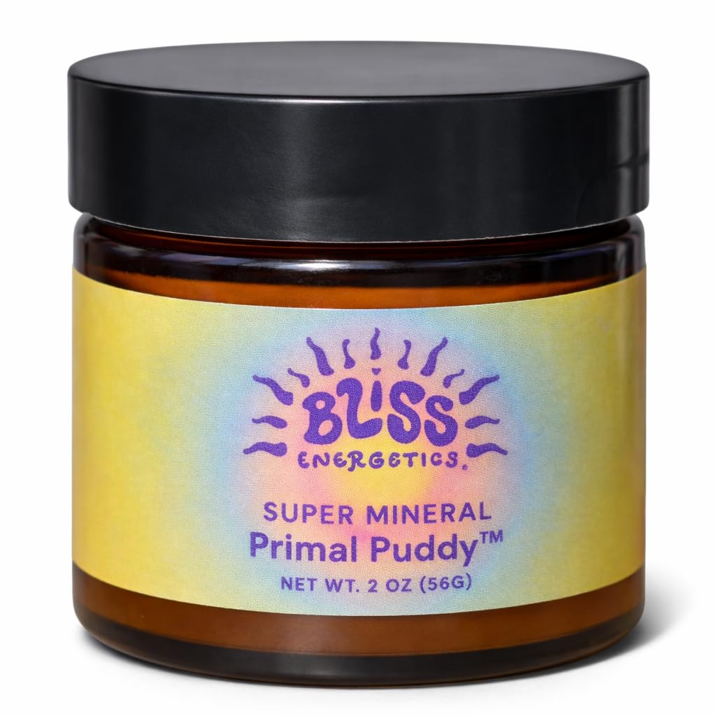 Bliss Energetics Primal Puddy frasco; cuidado dental diario con producto natural