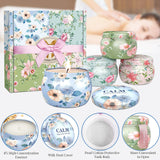 Vela BlissfulOasis rosas y sandal: fragancia cálida para momentos tranquilos
