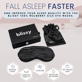 BLISSY máscara-seda diseño contorneado, se adapta al contorno facial.