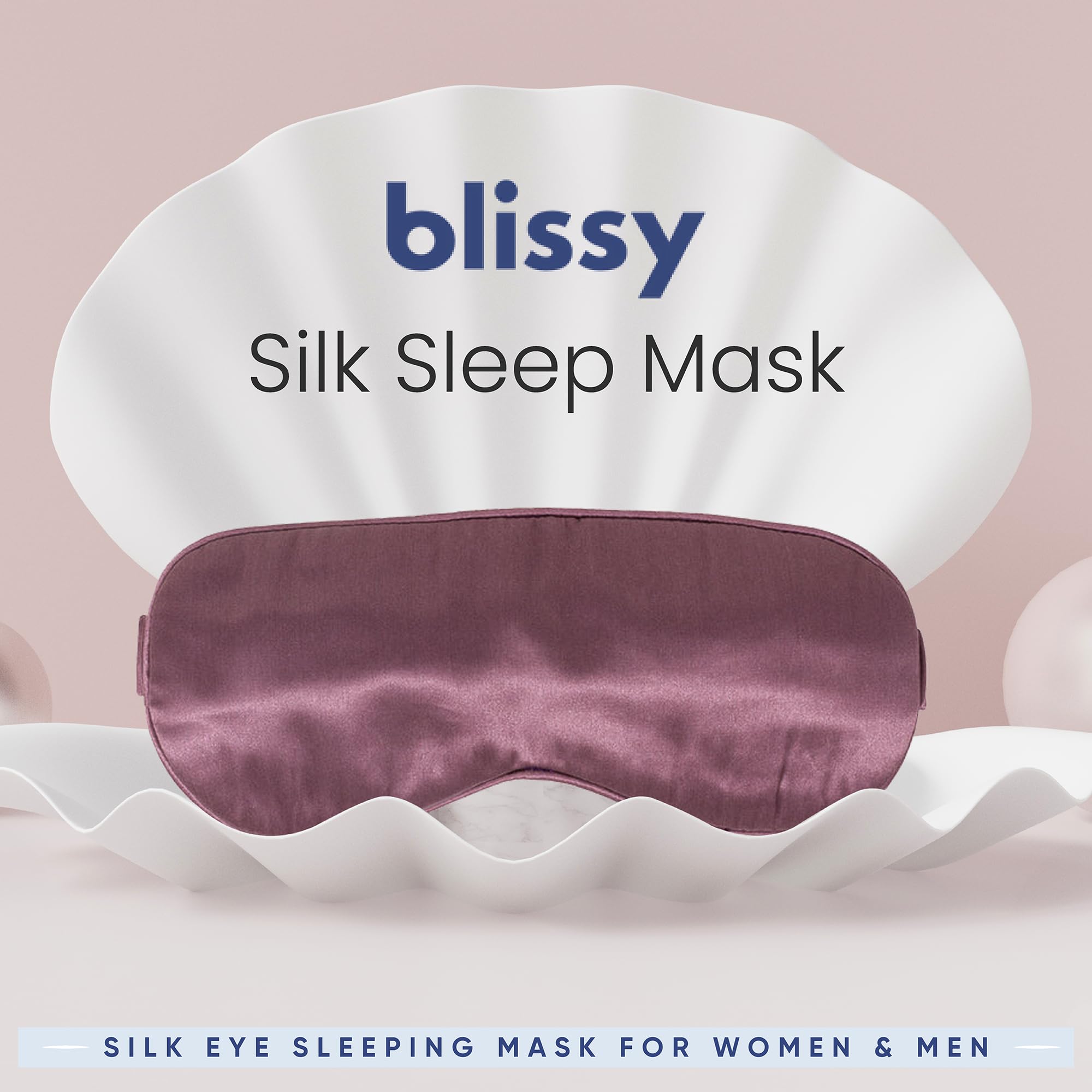 Blissy mascarilla seda para dormir de lado, enfoque uso para costados.