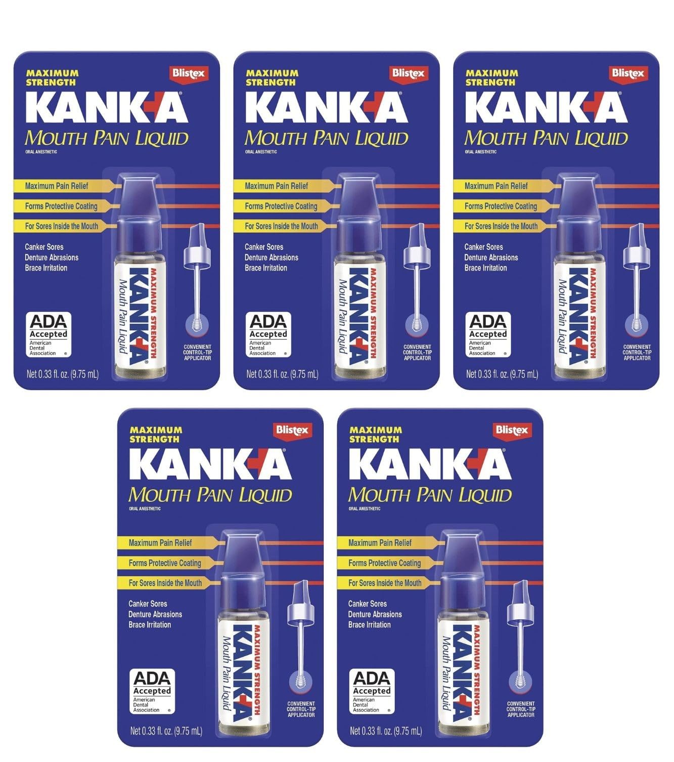 Blistex Kank-A bote con aplicador preciso para aplicación localizada en la boca