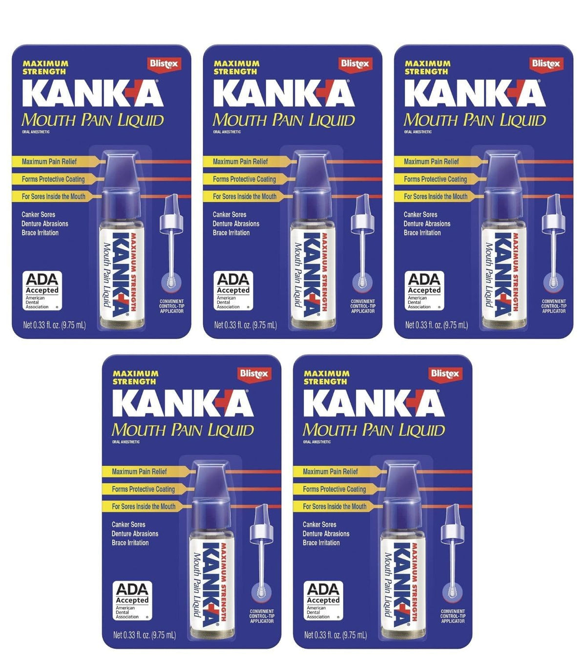 Blistex Kank-A bote con aplicador preciso para aplicación localizada en la boca