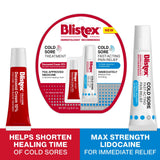 Blistex: crema docosanol 10% para uso al inicio de la infección.
