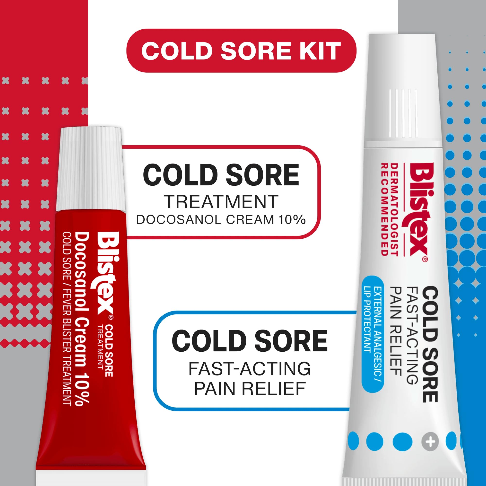 Blistex: crema con lidocaína para alivio inmediato del dolor.