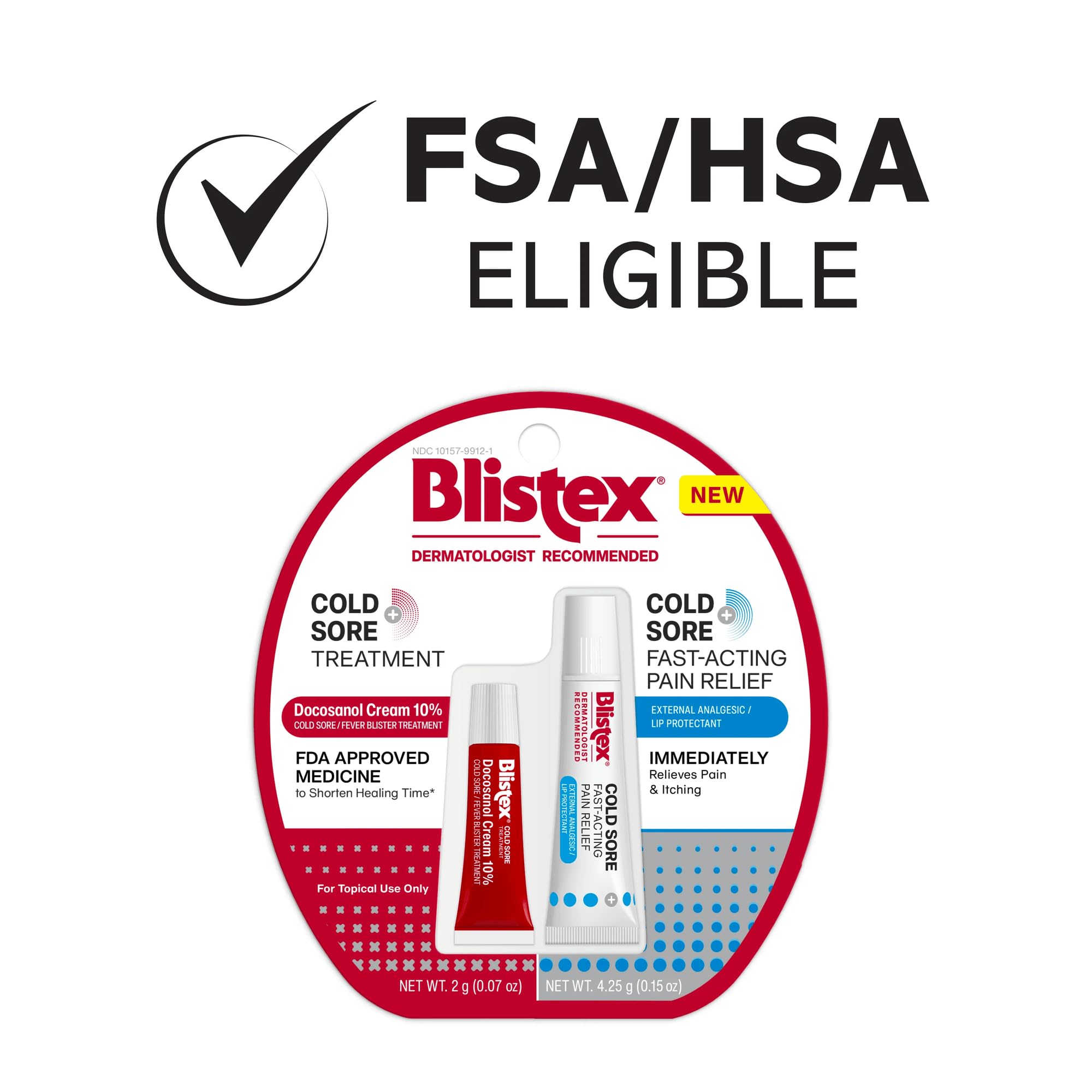 Blistex: uso al primer signo para actuar con rapidez.