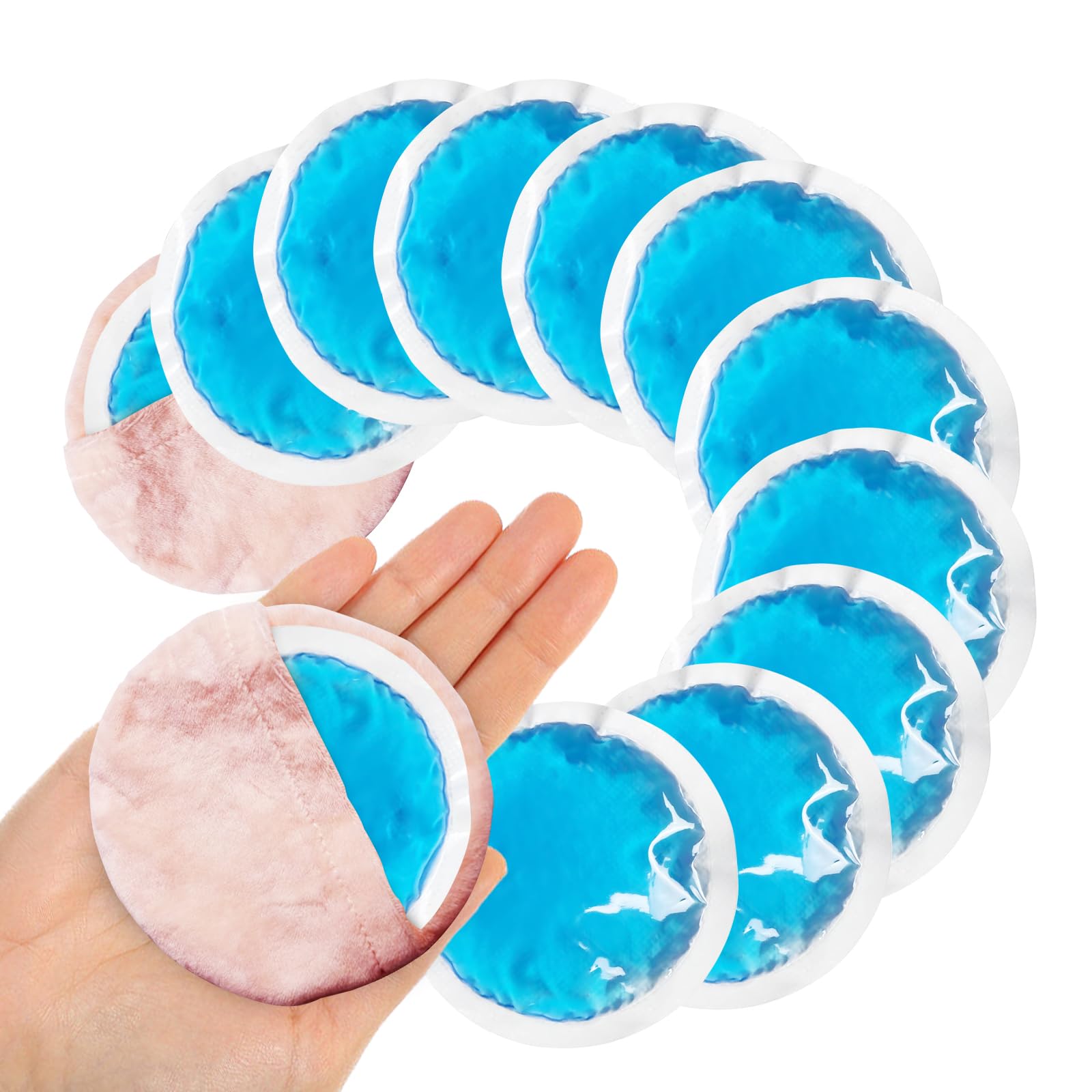 Blobuste paquetes hielo redondos 12 unidades, enfriamiento localizado para áreas pequeñas.