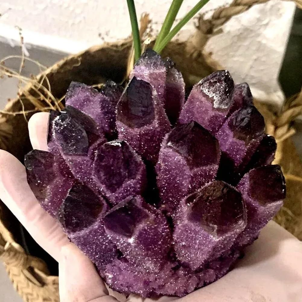 BLOCKv amatista natural, joyería y tallado, apta para proyectos artesanales.