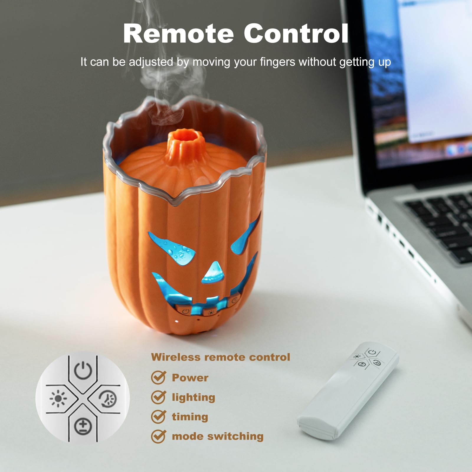 BLOIMP diseño todo en uno con luz nocturna y humidificador.